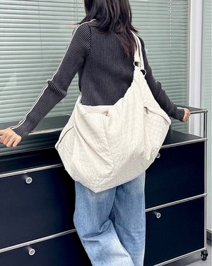 ビッグシルエットトートバッグ 3color A0603