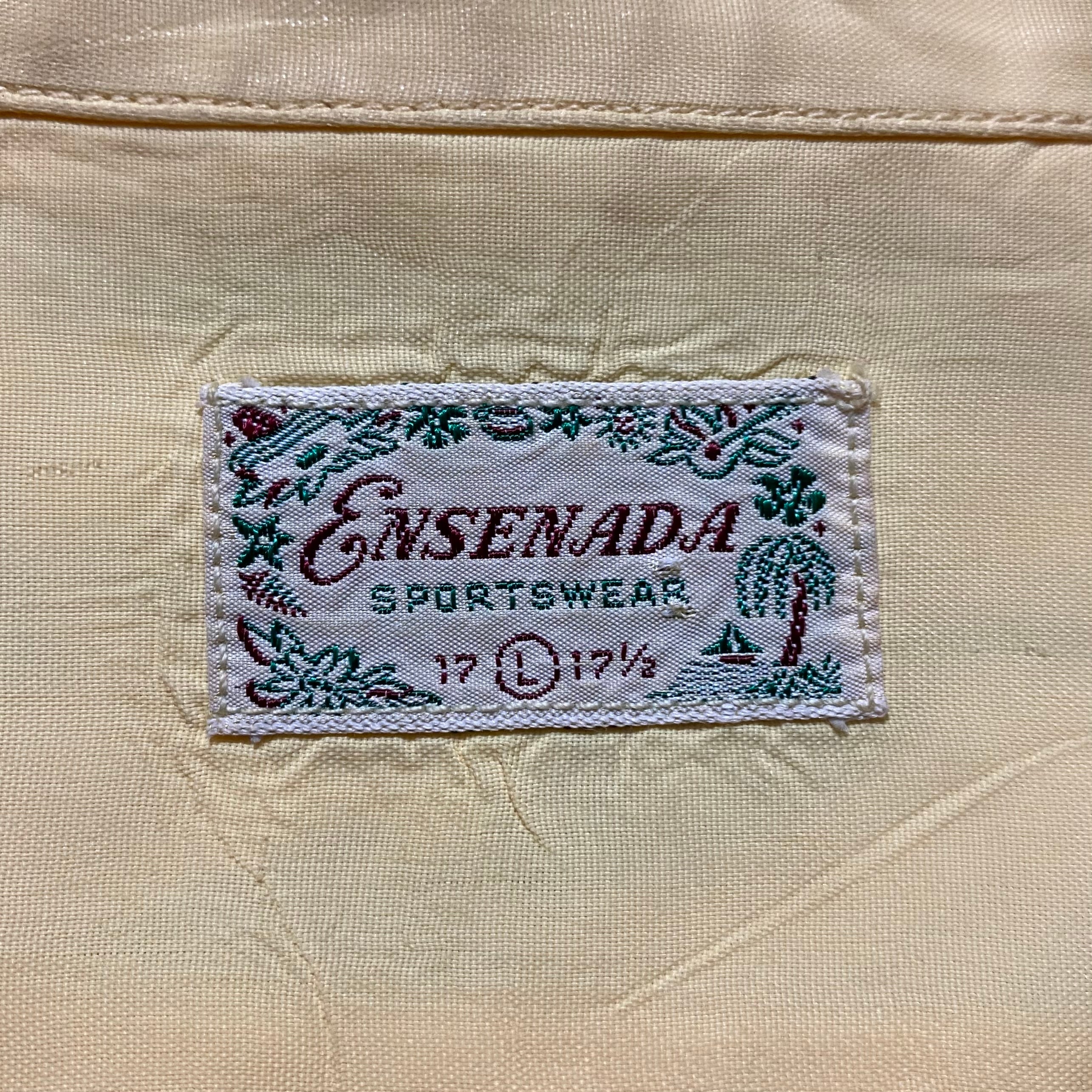 vintage 1950's ENSENADA hawaiian shirt 