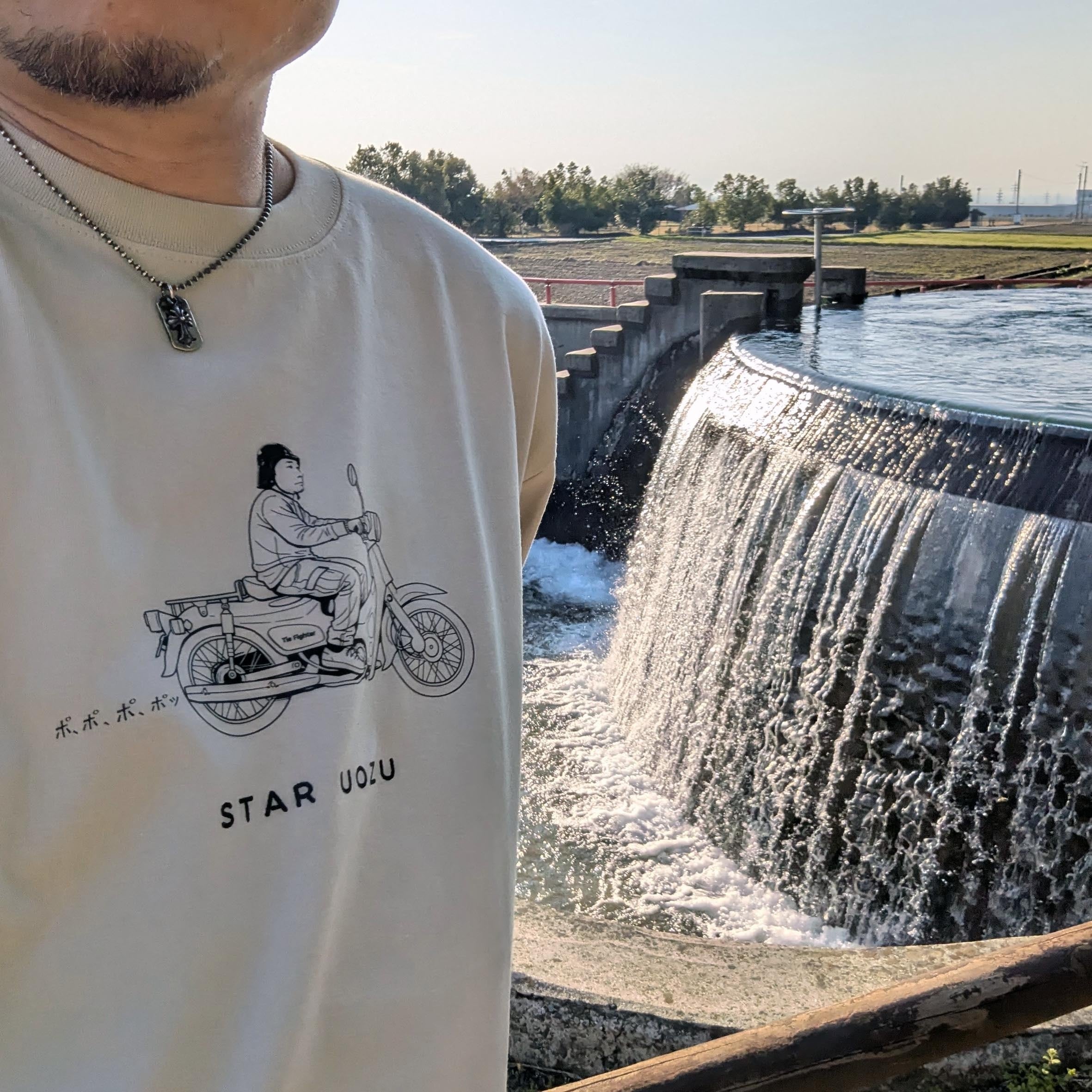 鯛ファイター／STAR UOZU Tシャツ