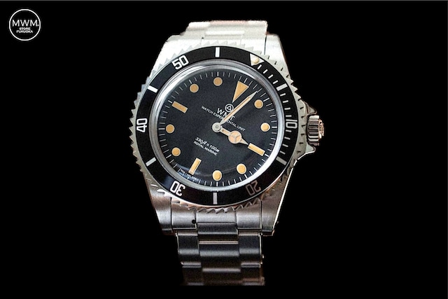 WMT WATCHES  ROYAL MARINE MI6-010A  "Roating Saw Style"