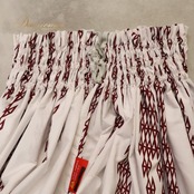 フラダンス 衣装 ALOHA FABRICS アロハファブリック ツーピース セットアップ 上下セット ブラウン系 無地 シンプル ハワイアンプリント ハワイアン アロハ フラ ダンス レッスン 練習 ハワイアンダンス 茶 白 赤茶 ホワイト系 レッド系 シングル スカート フレア 華やか かわいい おしゃれ 上品 大人っぽい