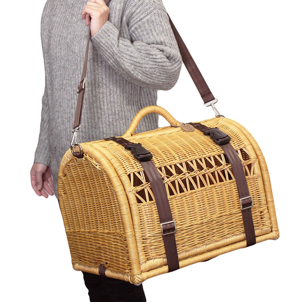 【シンシアコラボ福袋（送料無料！）】ラタンキャリーベッド２WAY（２色から選べる！）,合計36,000円以上相当の猫グッズ！人気おやつ,グッズ,ウェットフード