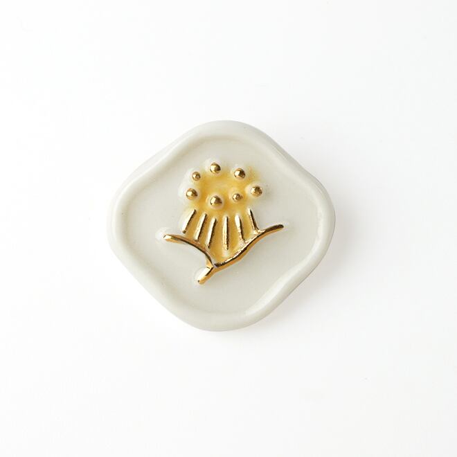 椿 ブローチ | 七窯社 (nanayosha)