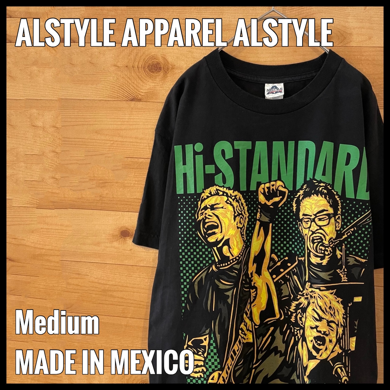 【ALSTYLE】ハイスタンダード AIRJAM 2012 Tシャツ ライブ バンド イベント M Hi-STANDARD US古着