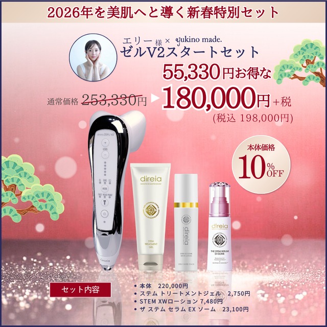 【2週間前後でお届け】ゼルV2スタートセット