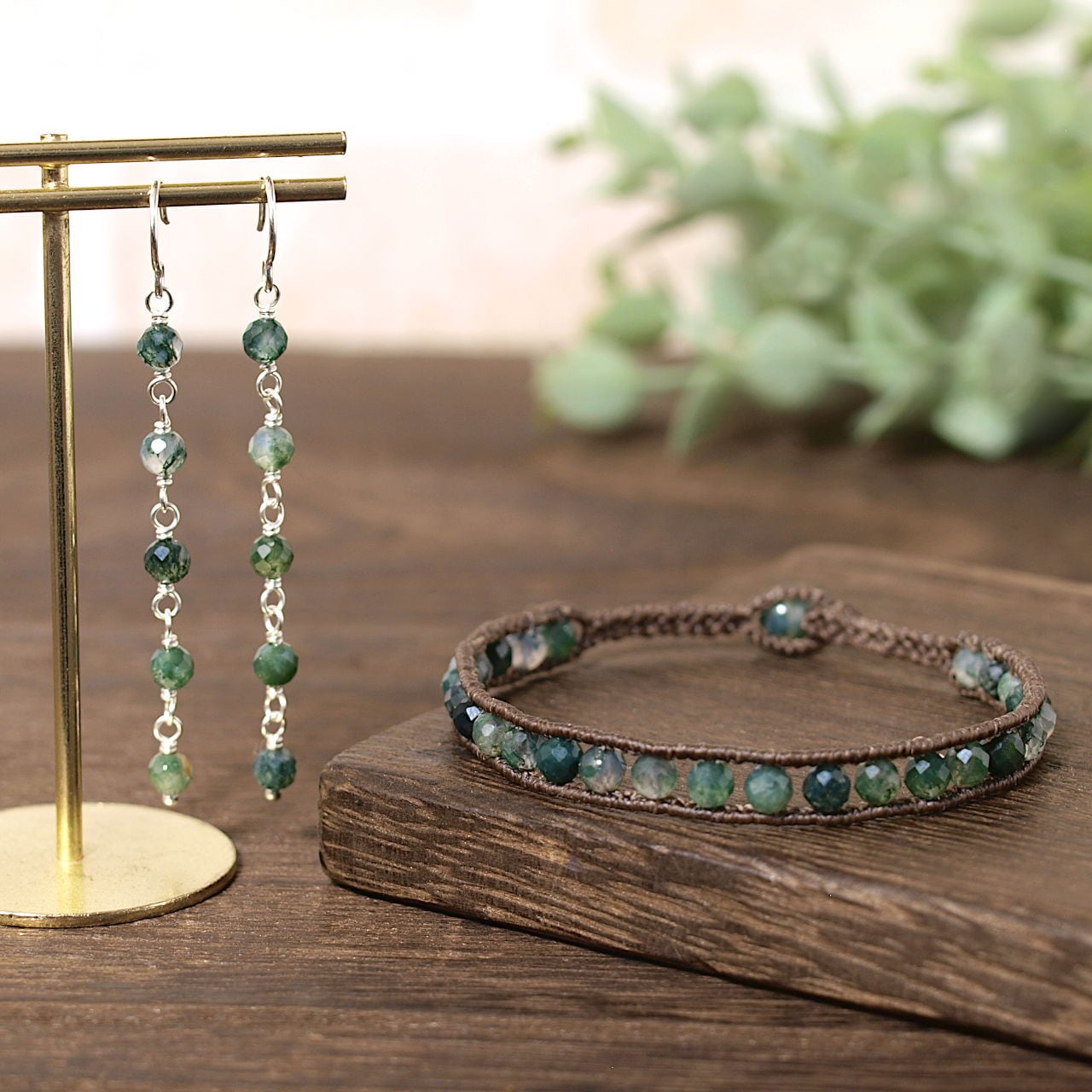 ☆マルチカラーマトリクスオパール バングル ブレスレット②(SA+)