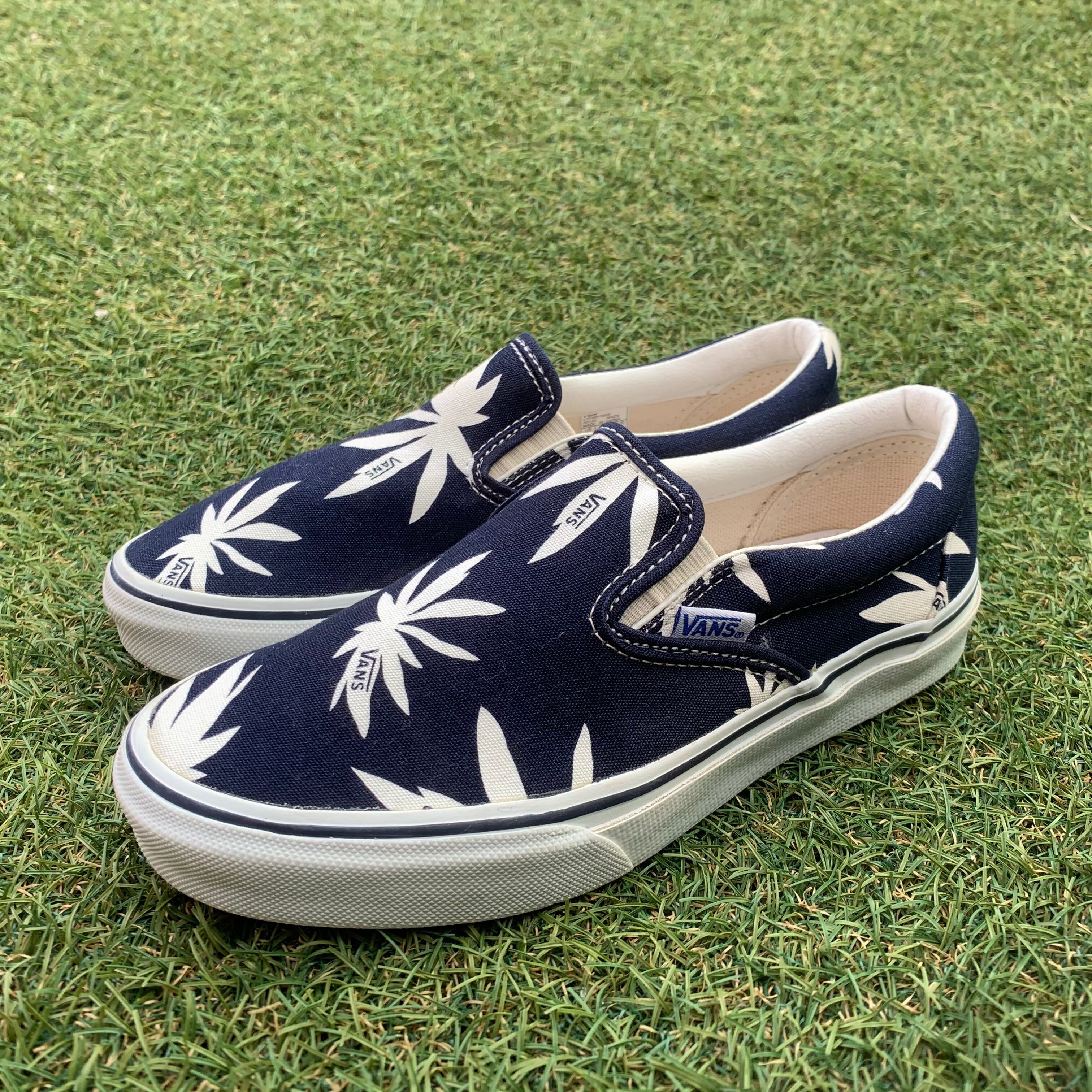 vans スニーカー スリッポン マリファナ柄 バンズ スリッポン パウエル 