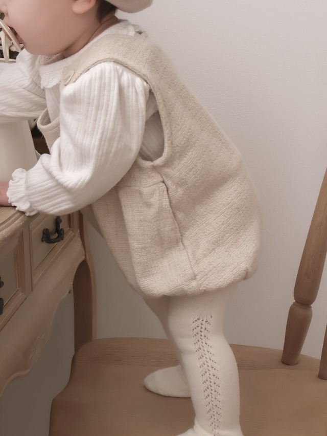 [mimimarket] linger suspenders suit