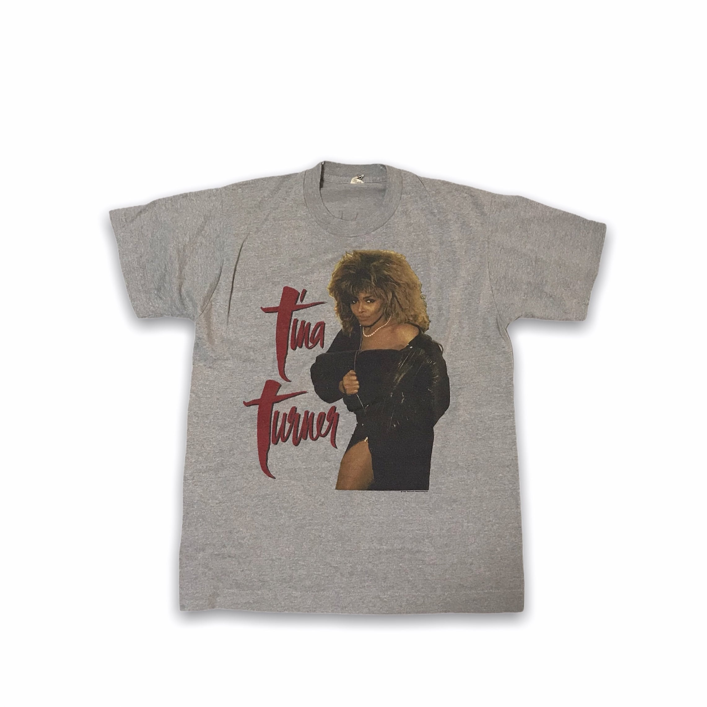 ティナターナー Tシャツ 黒 XL tina turner vintage