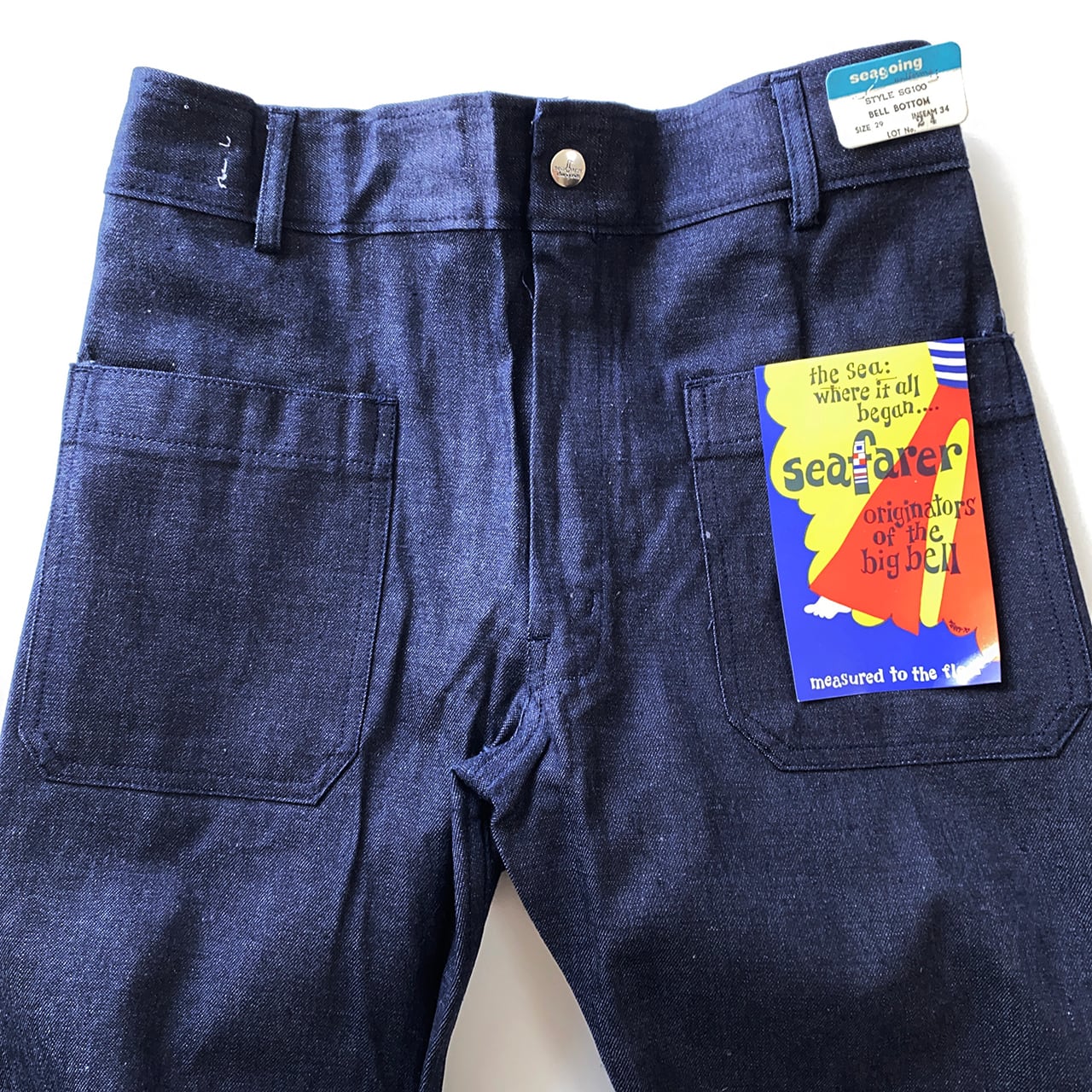 80's Seafarer dungaree デニム セーラーパンツ Deadstock 80's Seafarer dungaree デニム セーラーパンツ Deadstock