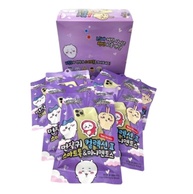 ちいかわ 韓国限定 スマホグリップBOX 1BOX ハチワレ うさぎ モモンガ 