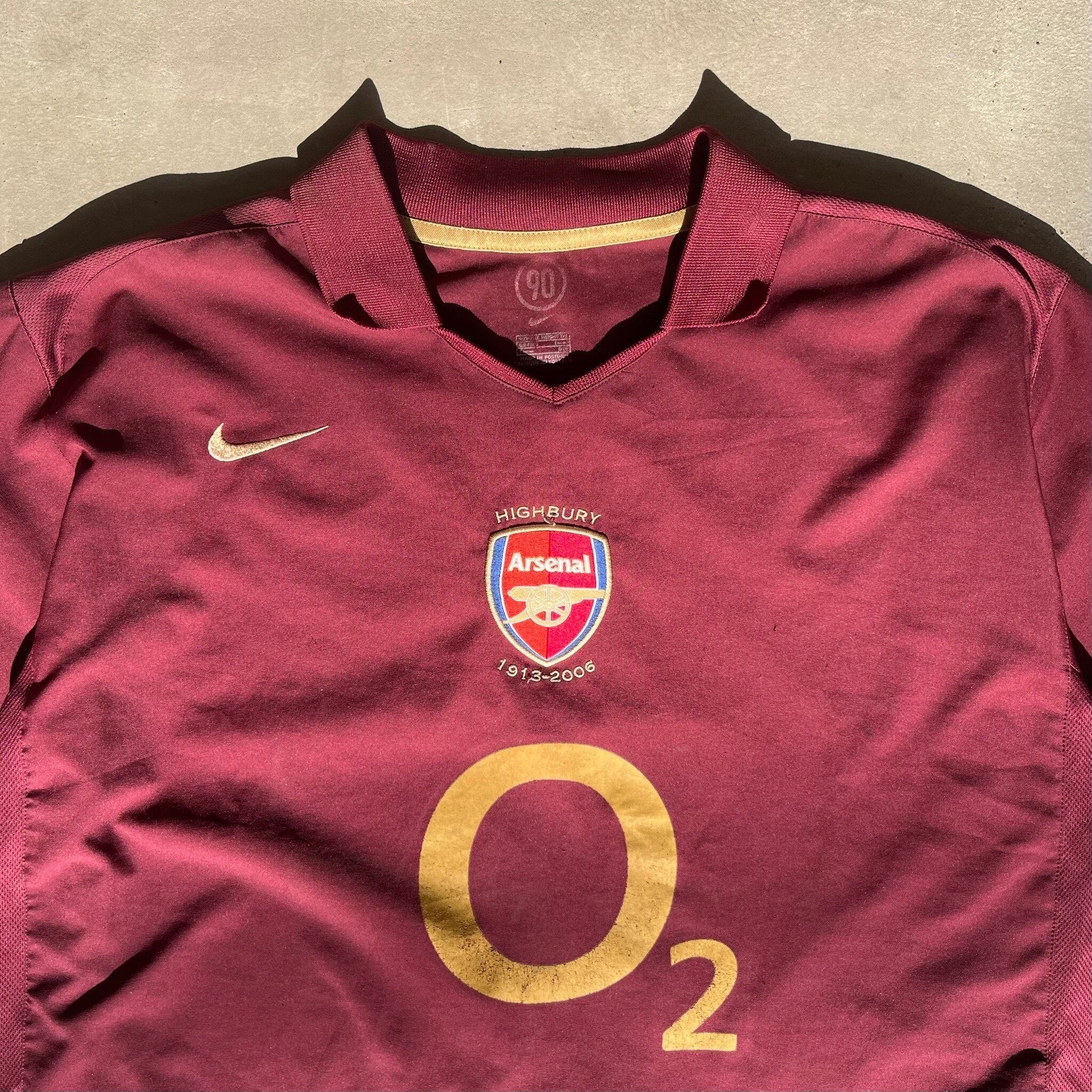 05-06 Arsenal NIKE Home kit【Bergkamp】 | PAY ID