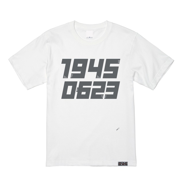 19450623Tシャツ (ホワイト)