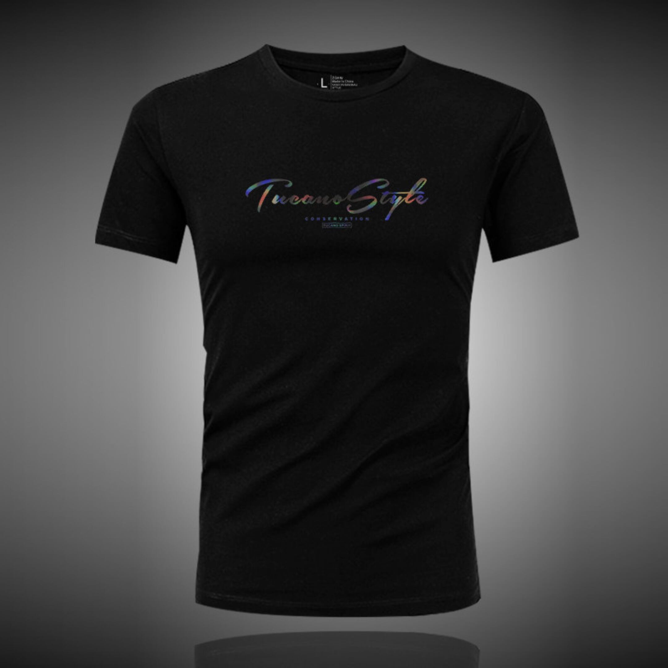 モダールストレッチロゴTシャツ M1038