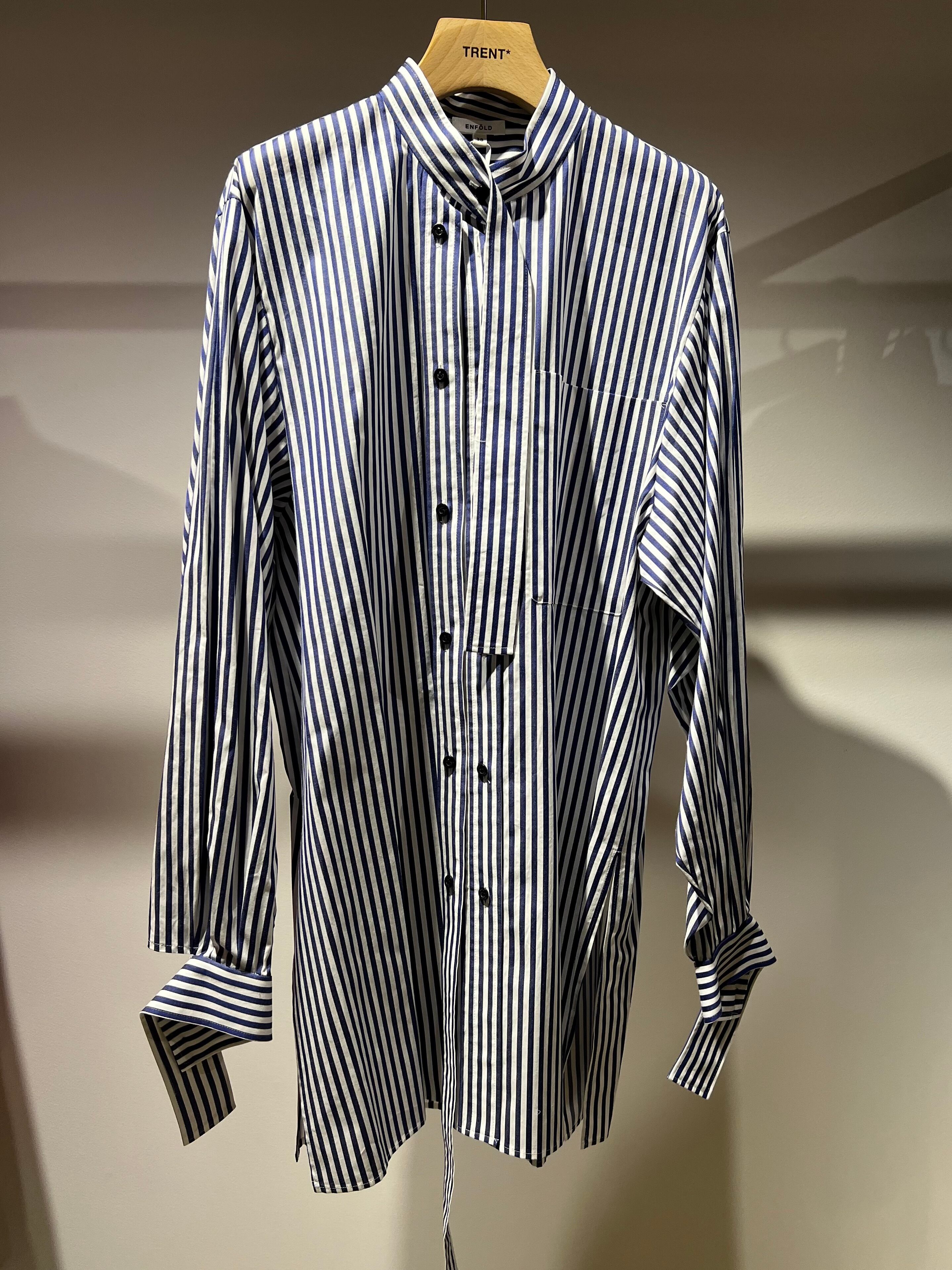 23AW】ENFOLD エンフォルド / LONG-COLLAR SHIRT | TRENTオンライン