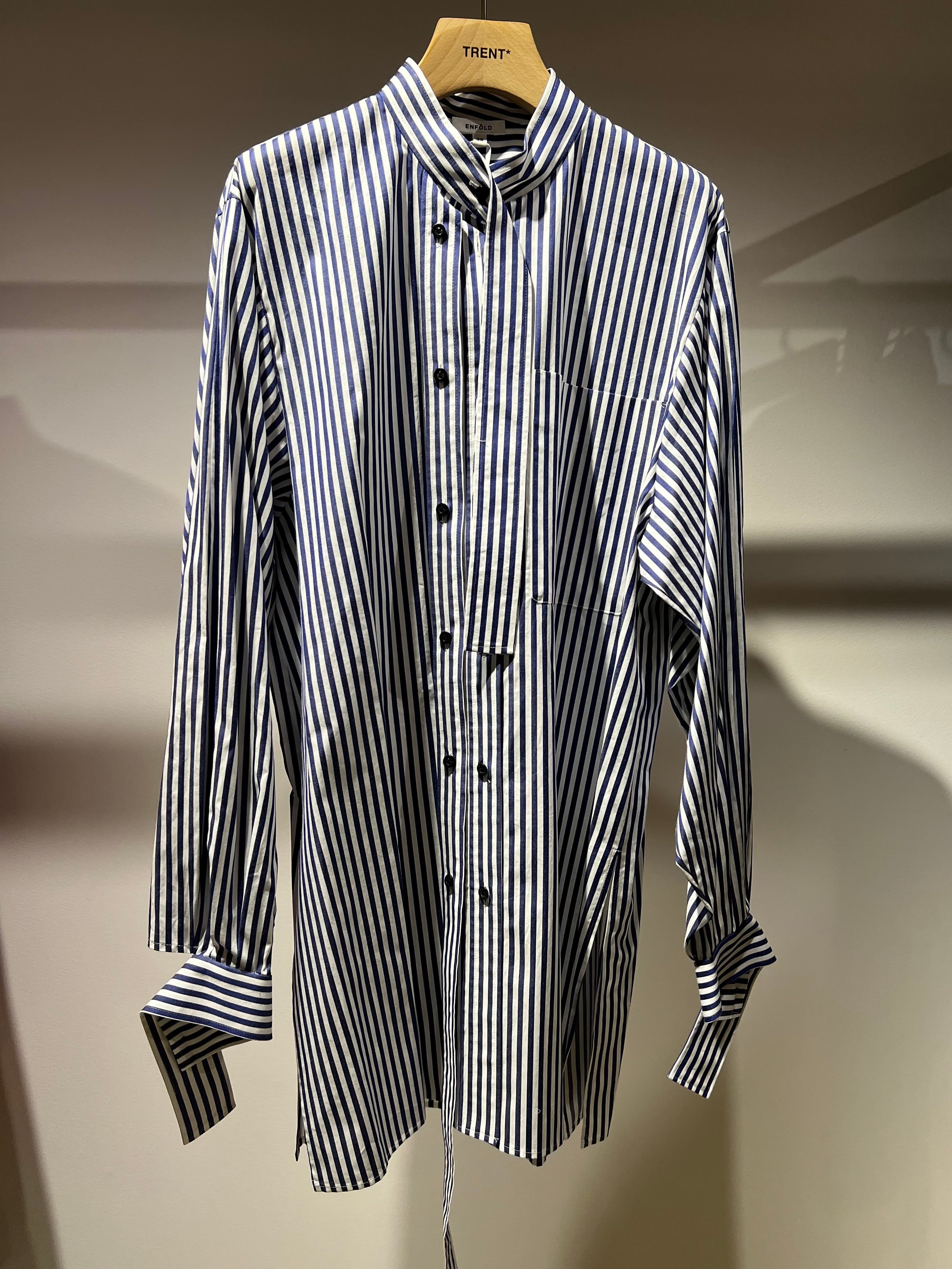 23AW】ENFOLD エンフォルド / LONG-COLLAR SHIRT | TRENTオンライン 