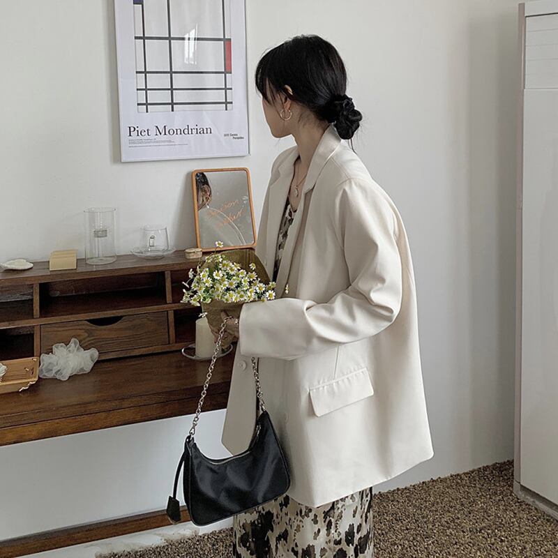 ジャケット スプリングスタイルホワイトレディース ロング 春物 スーパーモール55414969613