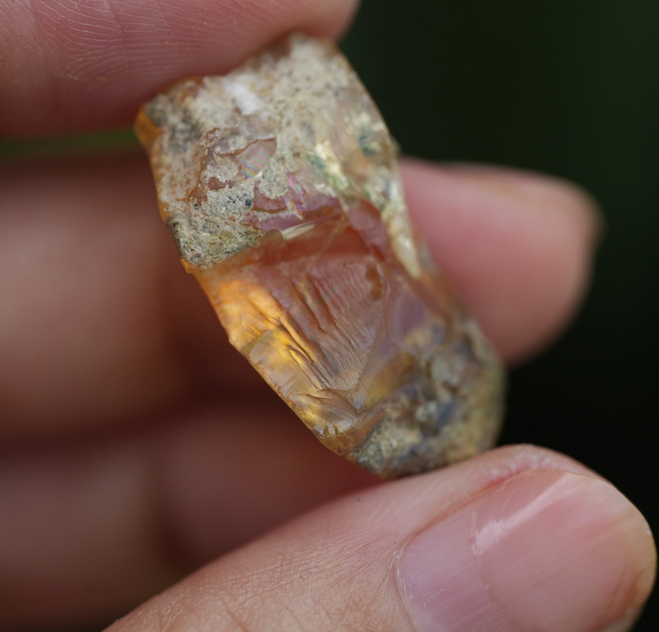 幻の色☆オパール原石 s1484 | Funky garuda Stone (ファンキー