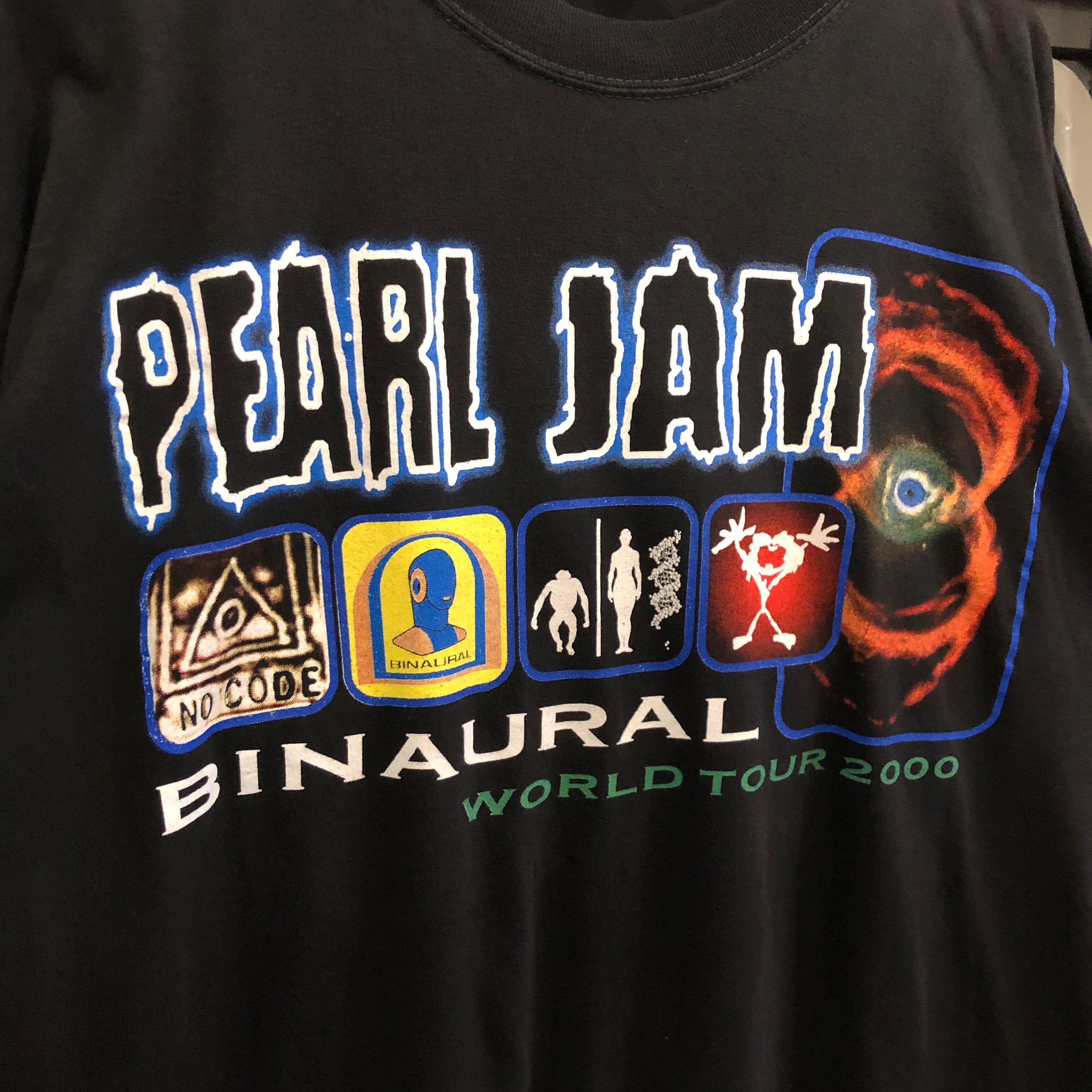 【XL】00s パールジャム PEARL JAM Binaural Tシャツ