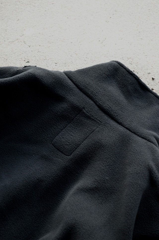 Dutch Army 1990s Heavy Fleece Outer Jacket Dead Stock オランダ軍 フリースジャケット デッドストック ブラック
