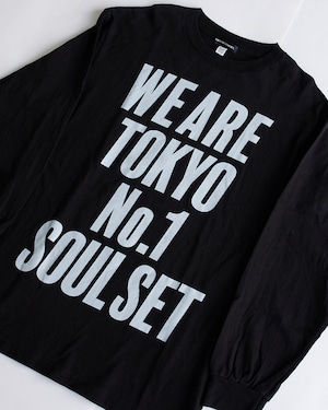 WE ARE T1SS Tee "BLACK + LIGHT GREY"