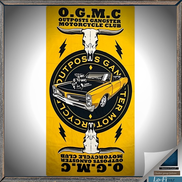 ハーレーコミュニティ モーターサイクル スポーツタオル 20204