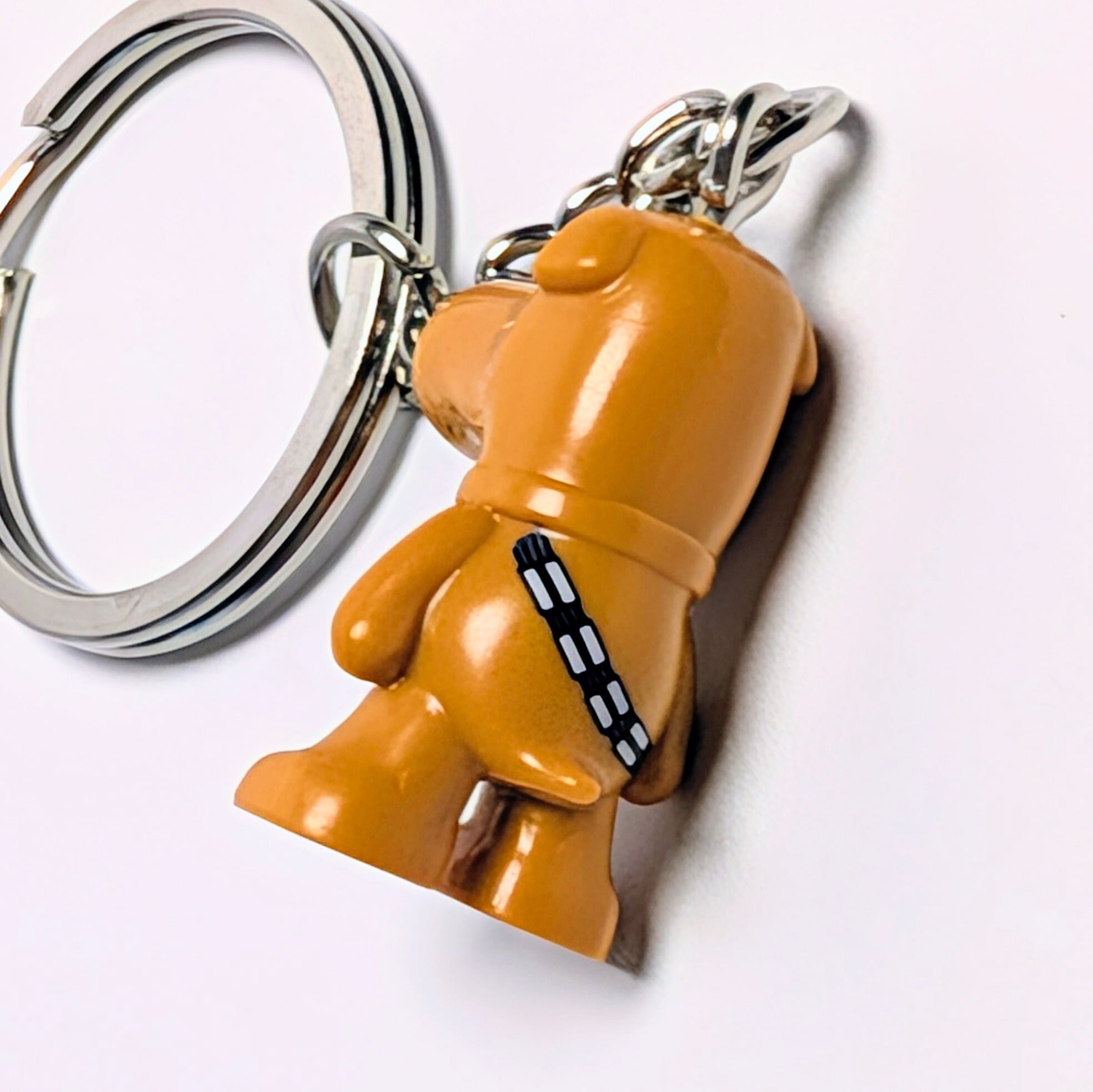 ★ブロックフィギュアキーホルダー★【 Family Guy（ファミリー・ガイ）×STARWARS ( スター・ウォーズ ) 】ブライアン・チューバッカ / ブライアン・グリフィン 〚アメリカン雑貨 アメトイ〛