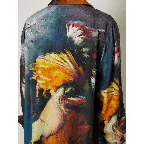 TAAKK OIL PAINTING SHIRTS (BLACK) TA23AW-SH029 | IAAAM ONLINE STORE TAAKK OIL PAINTING SHIRTS (BLACK) TA23AW-SH029 | IAAAM ONLINE STORE