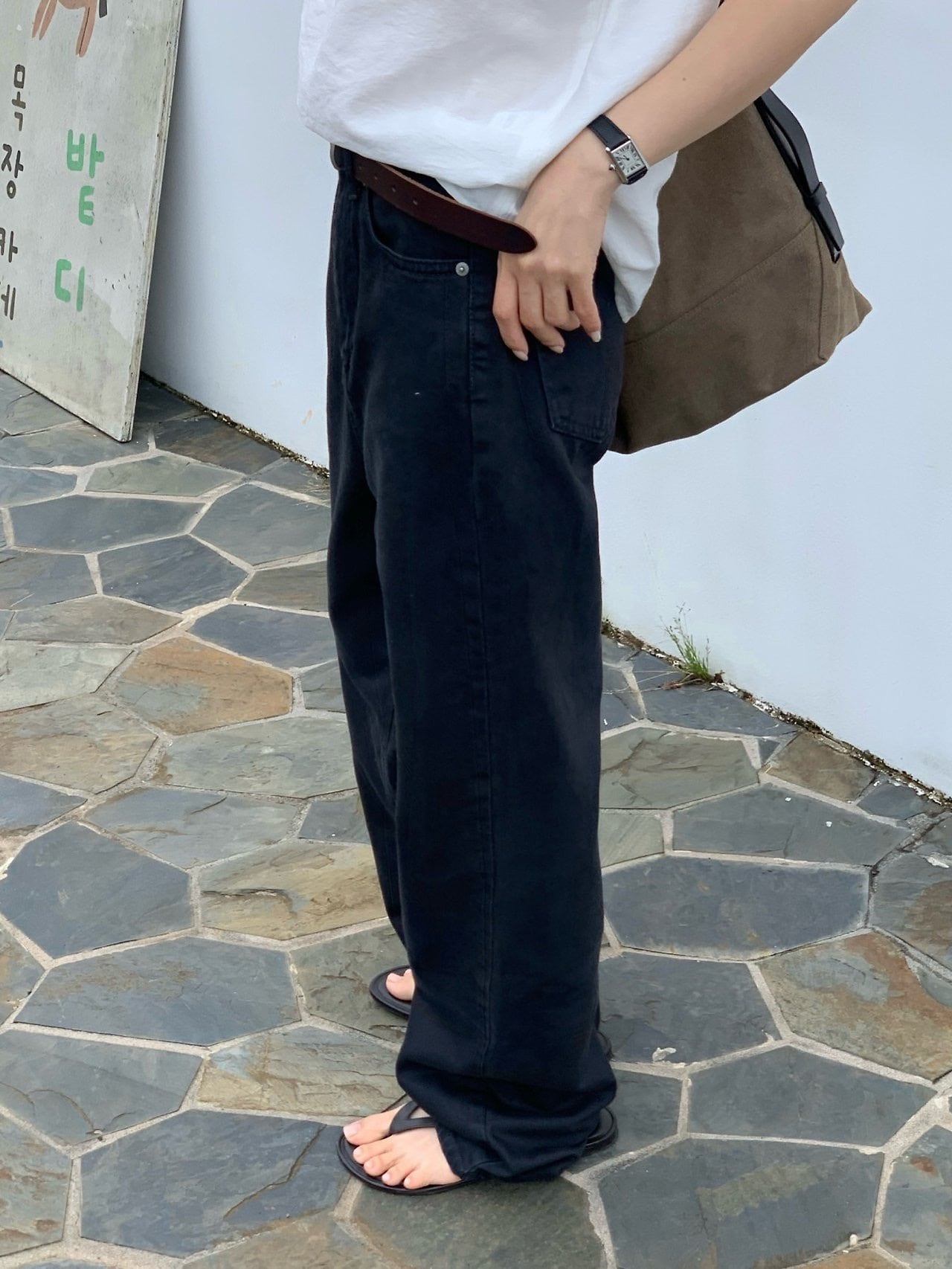 (予約) verveine / Vondel CONE dying denim
