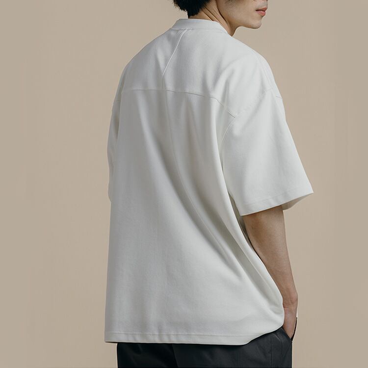 ★HEAVYWEIGHT DOUBLE COLLAR POCKET T-SHIRT　　　A0540