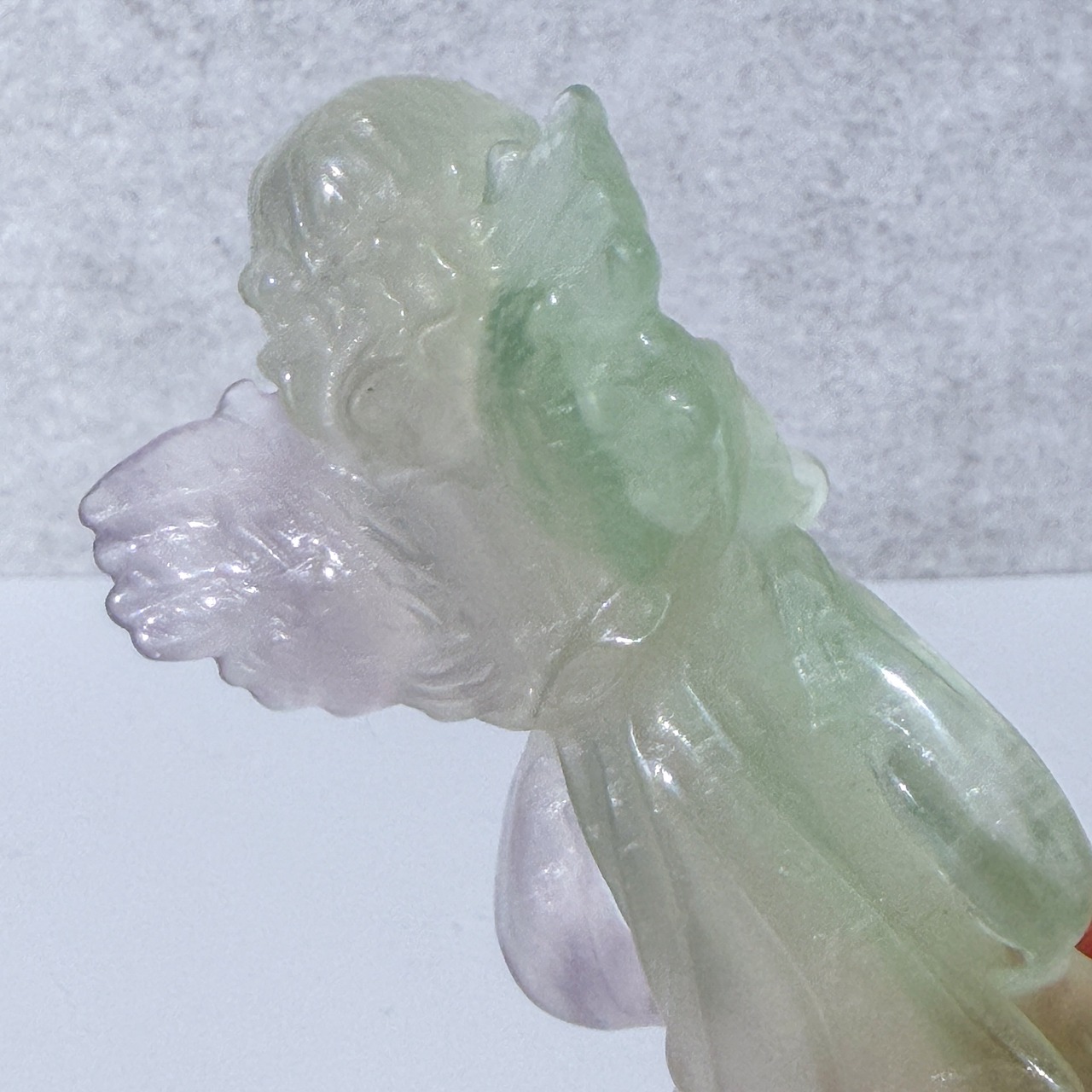 フローライト 天使 カービング * Fluorite * 天然石