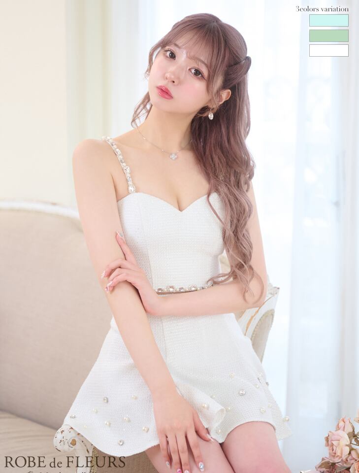 再入荷】ROBE de FLEURS ローブドフルール fm2516 [スプリングツイード
