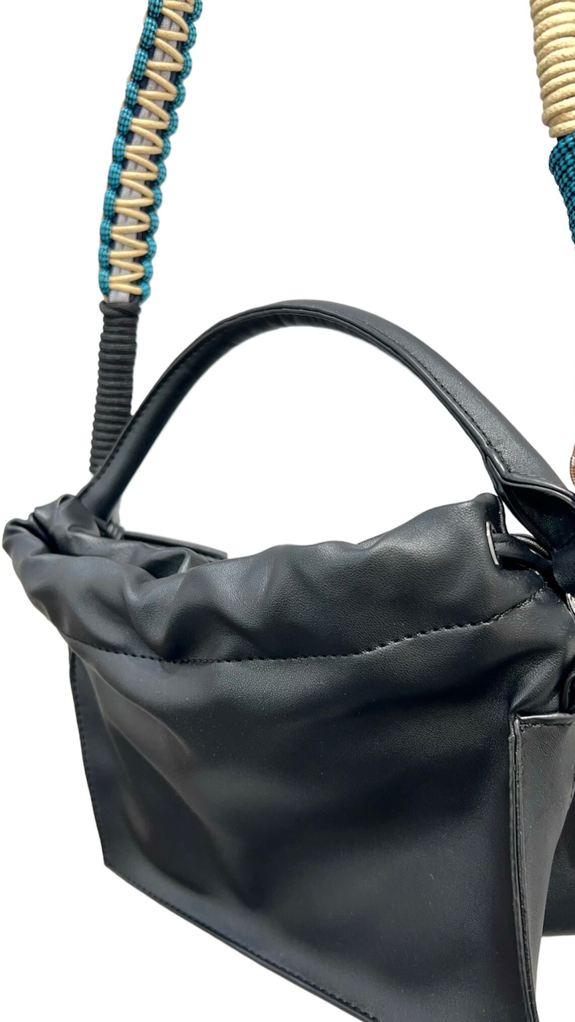 Eu e eles】bag×rope set Blue×Black | PuKu