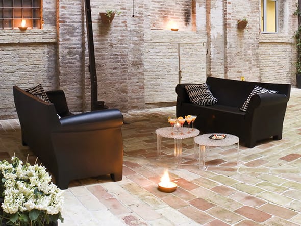 Kartell | カルテル ティーテーブル クリスタル clear tea table