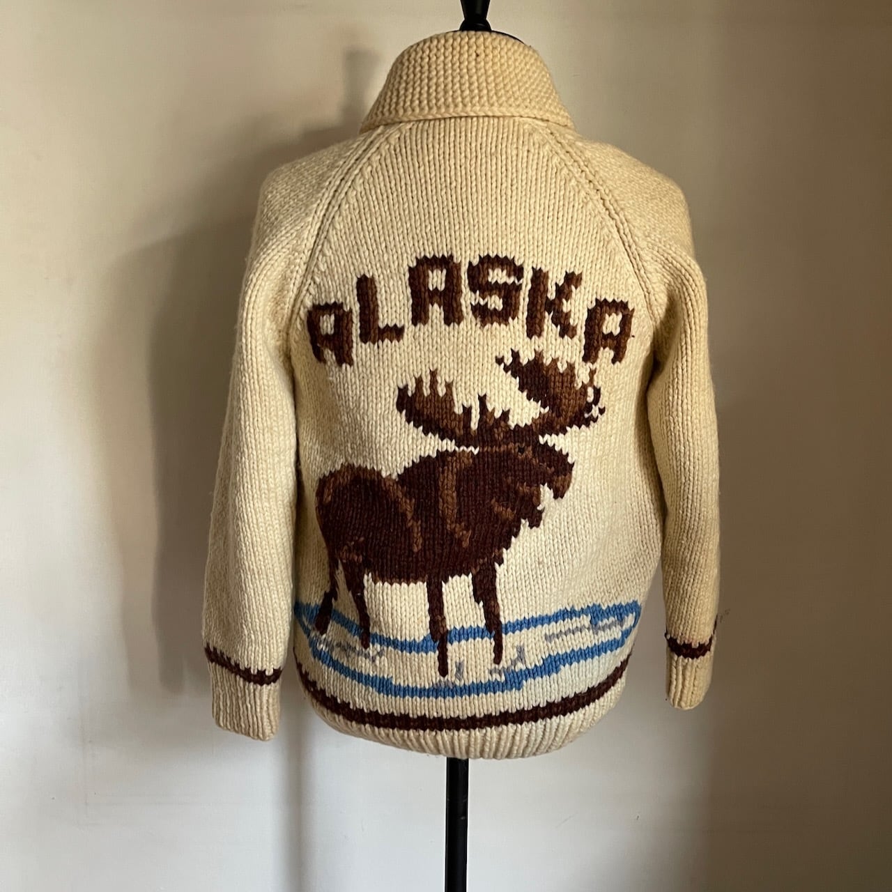 90s COWICHAN KNIT カウチンニット COOGI風ニット セーター Vintage Cowichan Sweater 