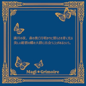 紺碧の蝶〜蝶が舞うチュールセットアップ〜M23028/29