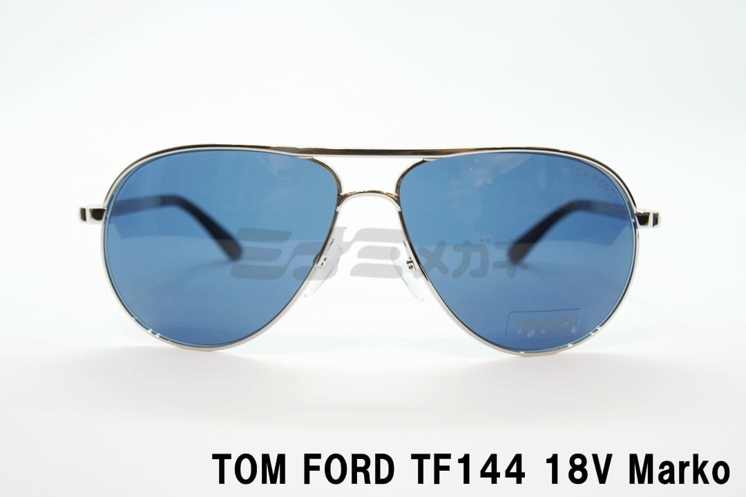 【007 ダニエル・クレイグ着用】TOM FORD サングラス TF144 18V Marko ティアドロップ おしゃれ アジアンフィット  トムフォード ジェームズ・ボンド スカイフォール 映画