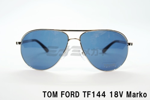 【007 ダニエル・クレイグ着用】TOM FORD サングラス TF144 18V Marko ティアドロップ おしゃれ アジアンフィット トムフォード ジェームズ・ボンド スカイフォール 映画