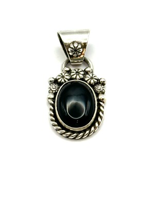 Ericka Nicolas Begay  ONYX Pendant Top