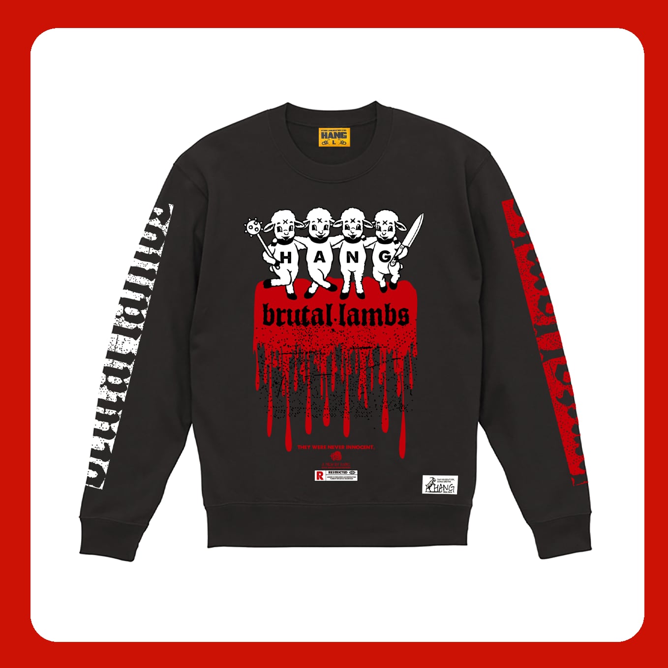 【HANG】BRUTAL LAMBS sweat pullover