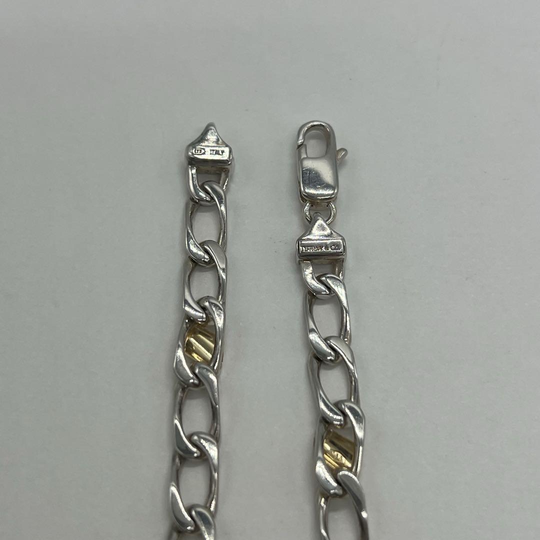 ティファニー TIFFANY フィガロチェーン ネックレス SV YG コンビ | Refind