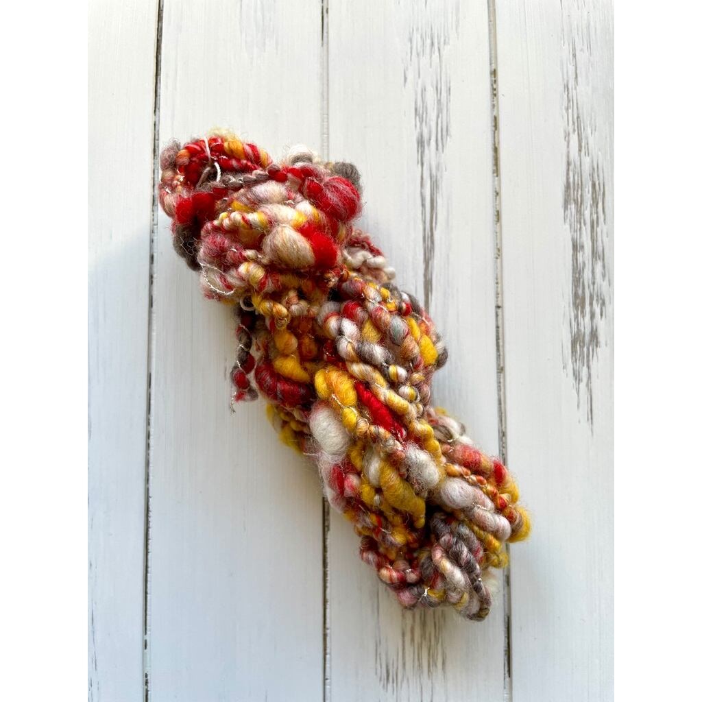 アートヤーン  手紡ぎ糸【21-1103】