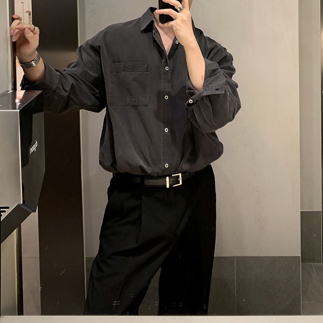 casual collared shirt(MT1299)