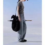 ウォッシュドコットンデニムジーンズ S0158