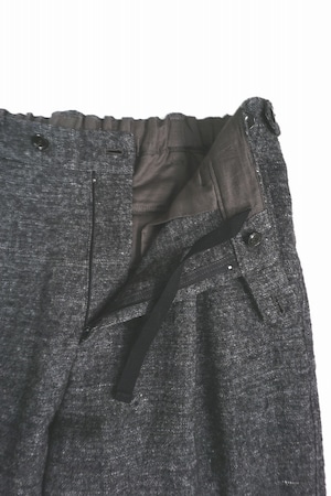 Wool Linen Tweed Trousers