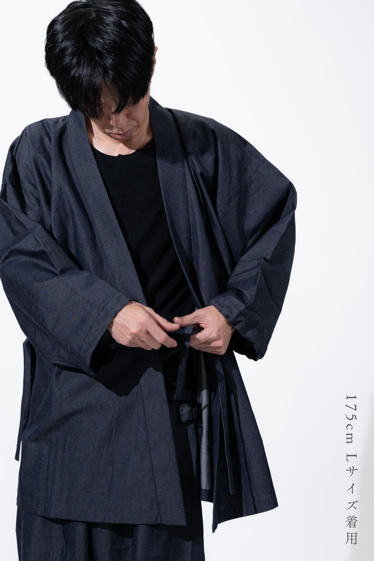 数量限定】清涼感を纏う「デニム作務衣-涼- / DENIM SAMUE RYO」【岡山