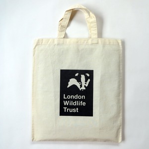 London Wildlife Trust／ロンドン・ワイルドライフ・トラストあなぐまバッグ／エコバッグ・トートバッグ