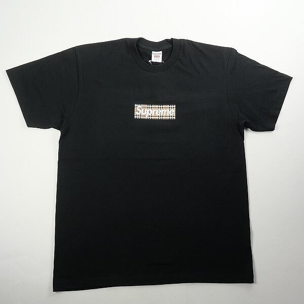Supreme Burberry Tシャツ Lサイズ
