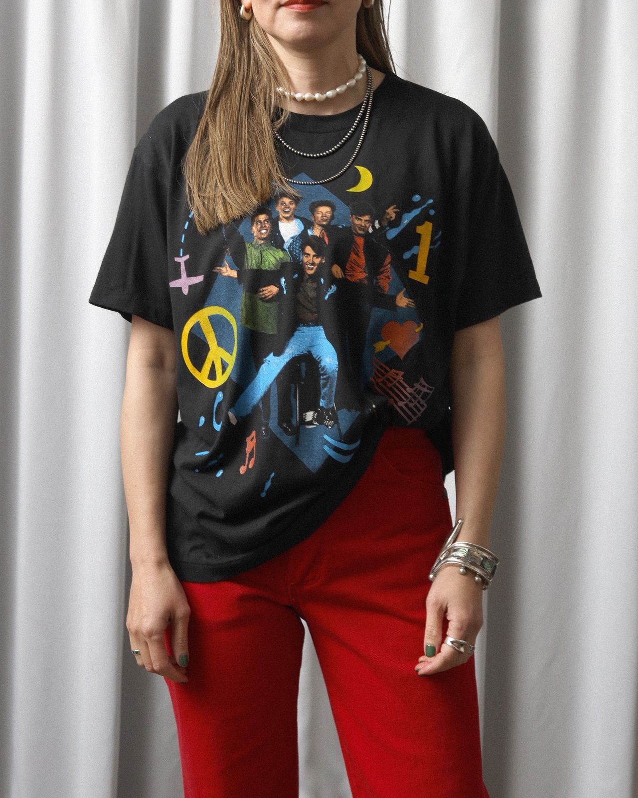 1990's New Kids On The Block / Printed T-Shirt - 3