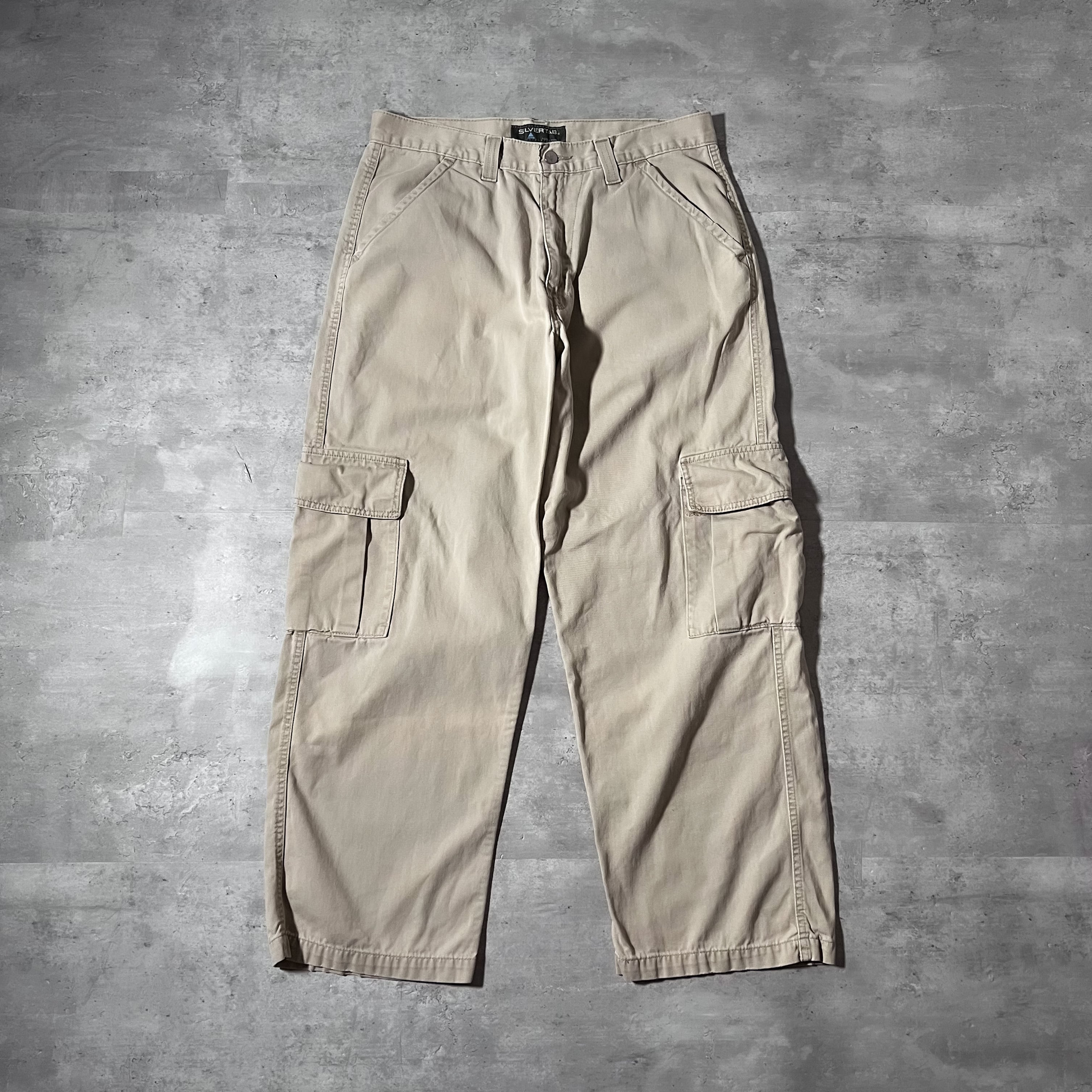 90s Levi's silverTab khakis カーゴパンツW34L30 - ワークパンツ ...